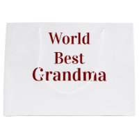 World best Grandma grandmother grandparents pink n