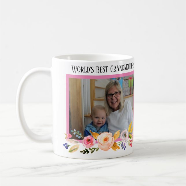 World Best Grandmother Coffee Mug (Left)