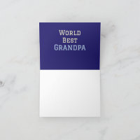 World best Grandpa add name text sports text simpl
