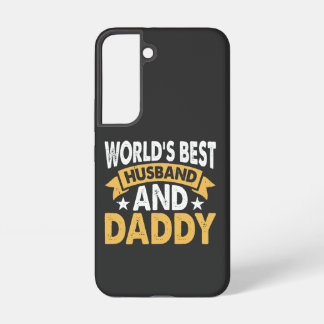world best husband and daddy samsung galaxy case