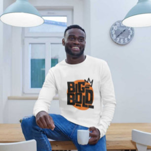 World Best Modern Big Bold Print White T-shirt