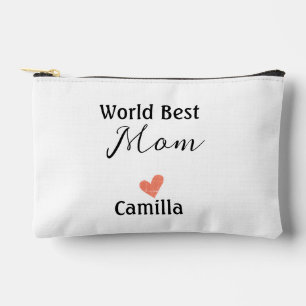 World best mom happy mother's day grandma namheart accessory pouch