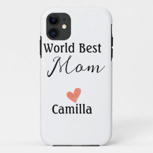 World best mom happy mother's day grandma namheart iPhone 11 case