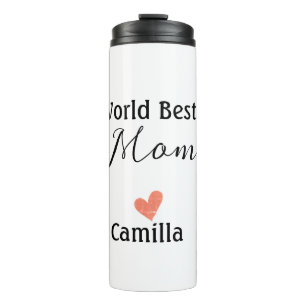 World best mom happy mother's day grandma namheart thermal tumbler