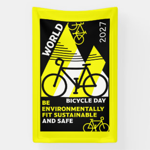 World Bicycle Day Banner