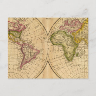 World by Worcester Postcard