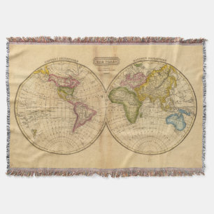 World by Worcester Throw Blanket