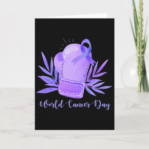 World Cancer Day 4th February 1 Card