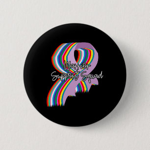 World Cancer Day Support Squad Cancer Survivor Awa 6 Cm Round Badge