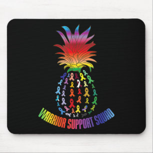 World cancer day Support Squad Cancer Survivor Pin Mouse Pad