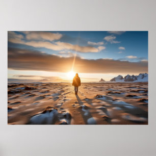 World Challenge Outdoors Adventure Explore Nature Poster