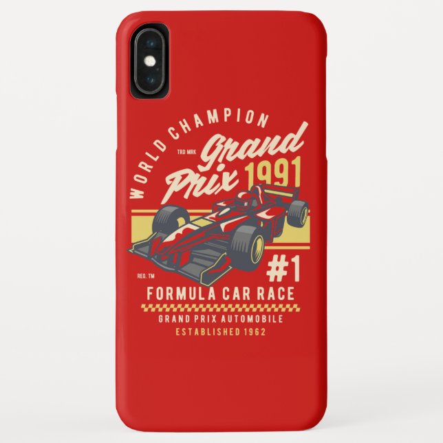 World Champion Grand Prix Racing Car | Sport Case-Mate iPhone Case (Back)