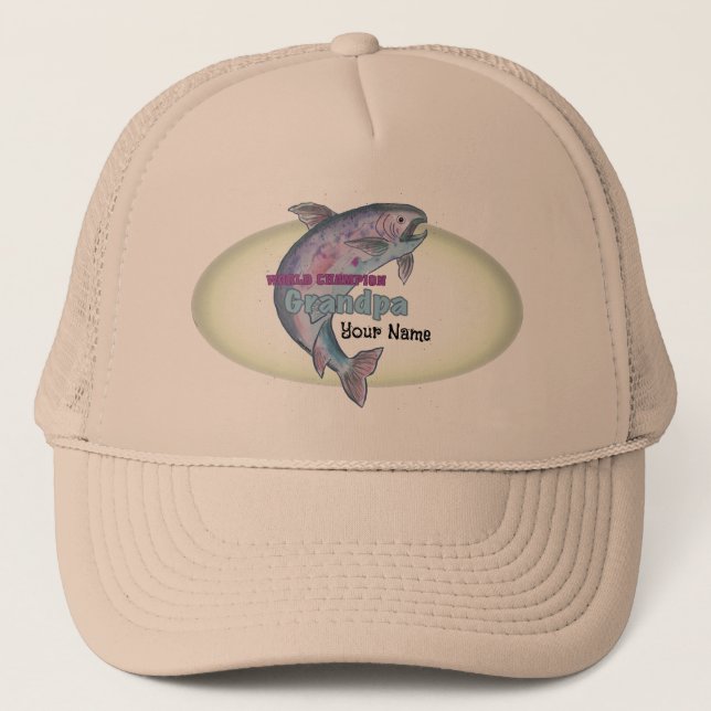 World Champion Grandpa  hat (Front)