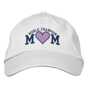 WORLD CHAMPION Heart design Embroidered Hat