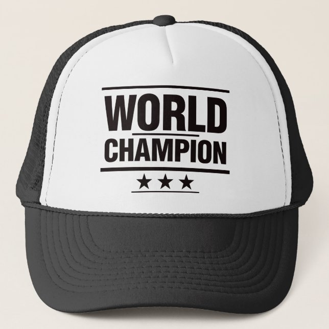 World Champion Trucker Hat (Front)