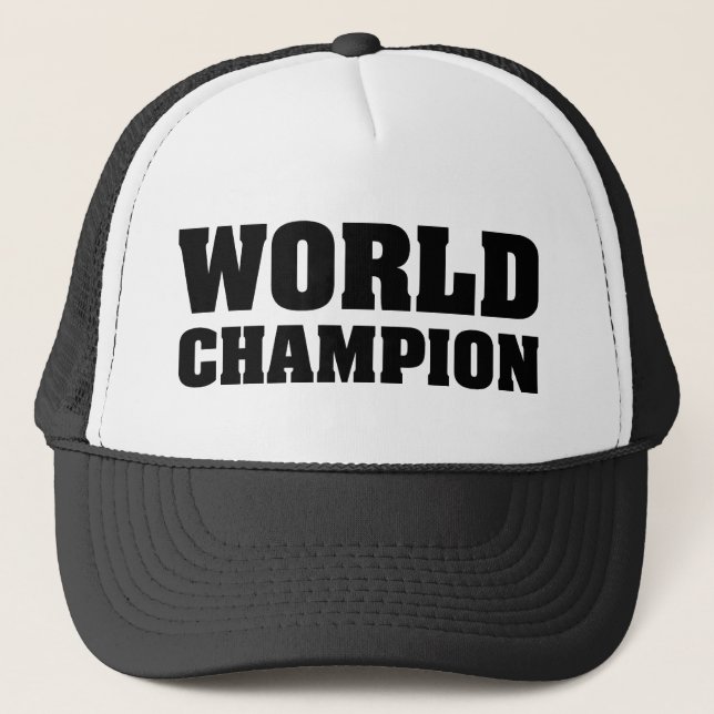 World Champion Trucker Hat (Front)