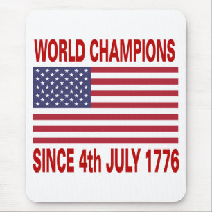 World champions since 1776 mouse pad
