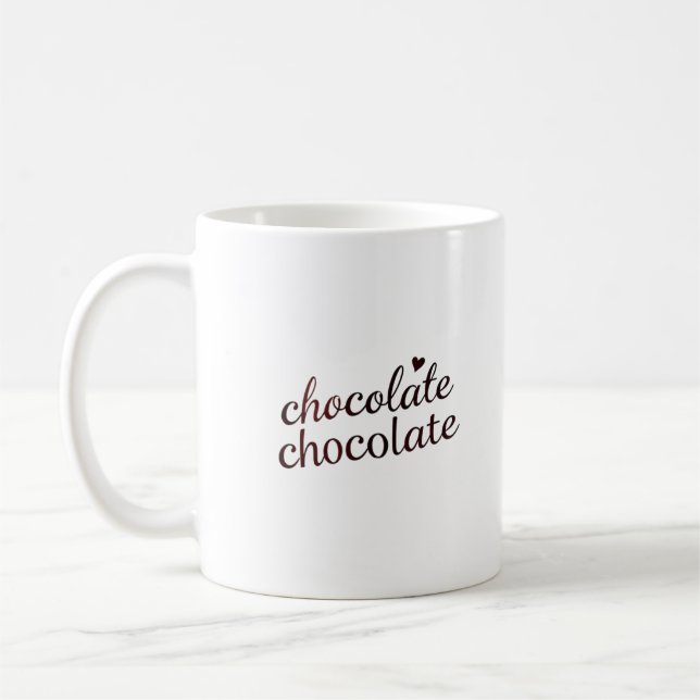 World Chocolate Day Celebration – Sweet Double Cho Coffee Mug (Left)