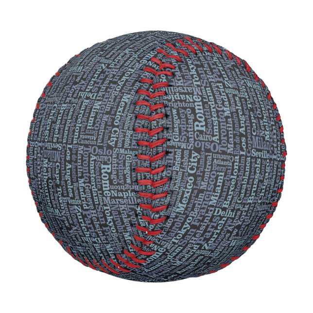 World Cities baseball (Angled)