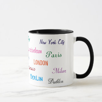 World Cities Mug