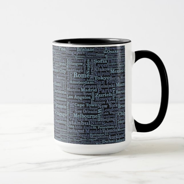 World Cities mugs (Right)