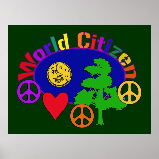 World Citizen Poster (Front)