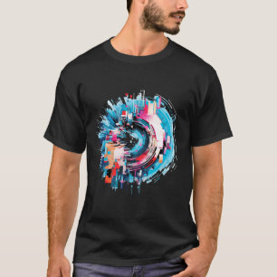 World City Circle Of Life Optimistic Fun Abstract T-Shirt