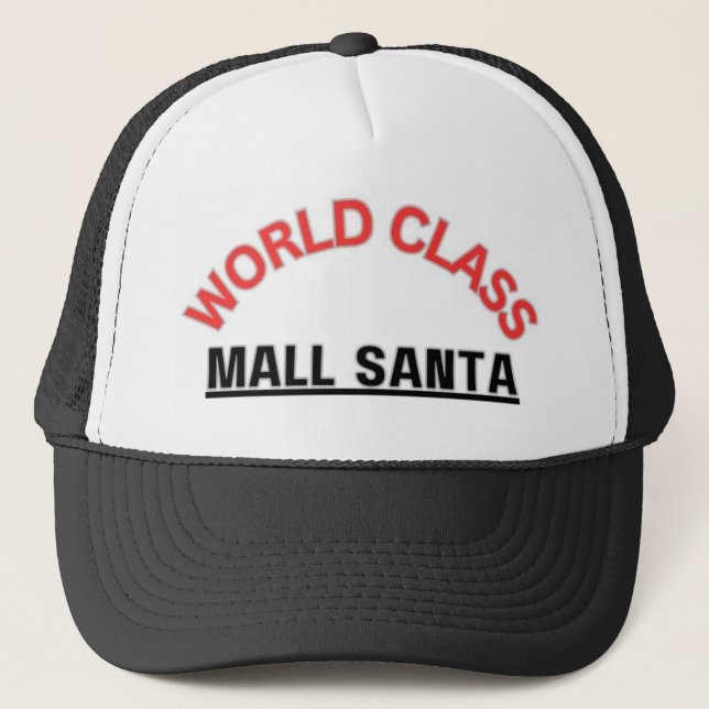 World Class Mall Santa Trucker Hat (Front)