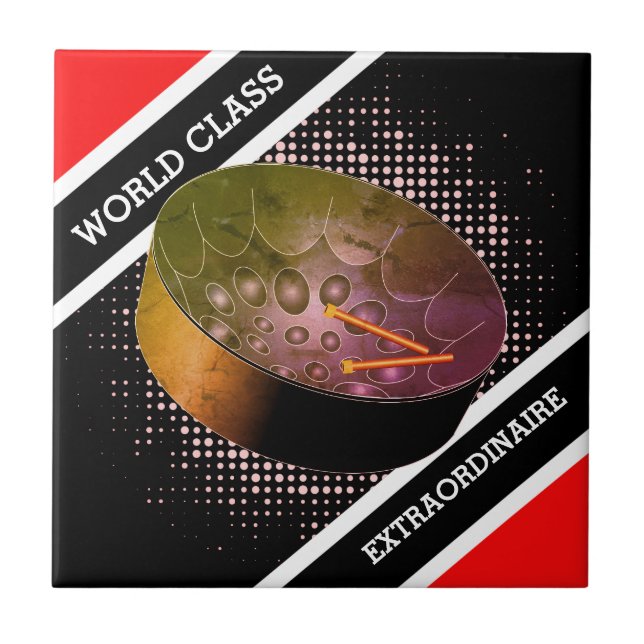 World Class Pannist Extraordinaire Ceramic Tile (Front)