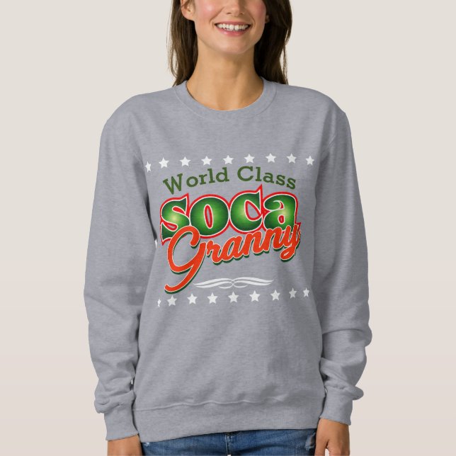 World Class Soca Granny Sweatshirt (Front)