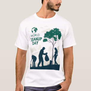 World Cleanup Day – Eco Action T-Shirt