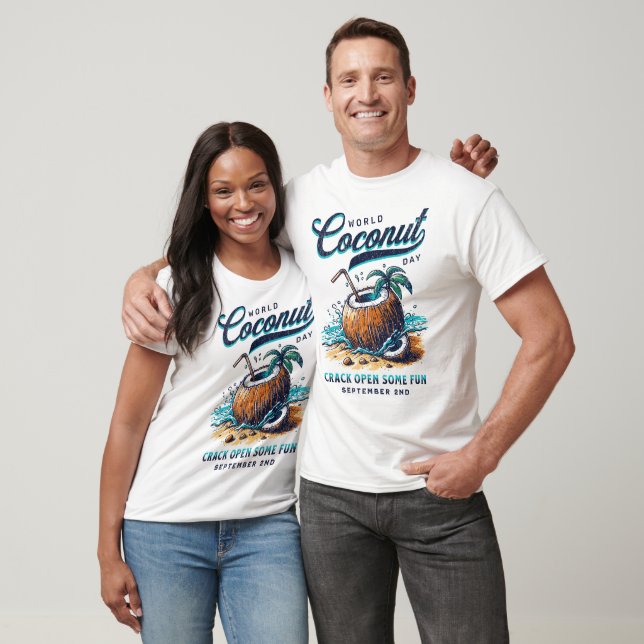 World Coconut Day, crack open some fun T-Shirt (Unisex)