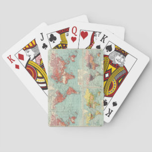 World - commerce. playing cards