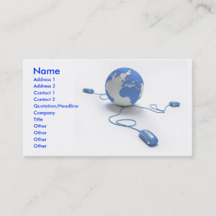 World Connection Business Card