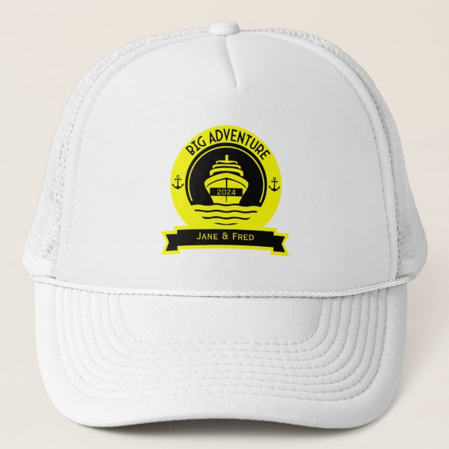 World Cruise Trucker Hat (Front)