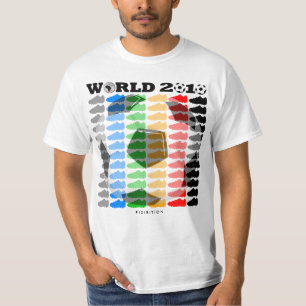 World Cup 2010 Colour Shoes T-Shirt 2