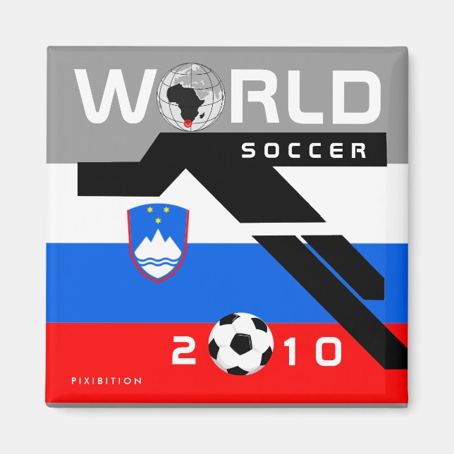 World Cup 2010 Slovenia Magnet (Front)