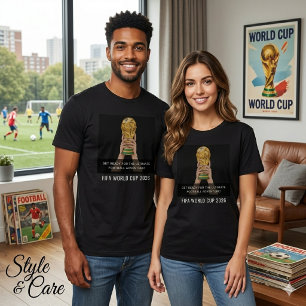 World Cup 2026 Football Fan T Shirt Stylish Design