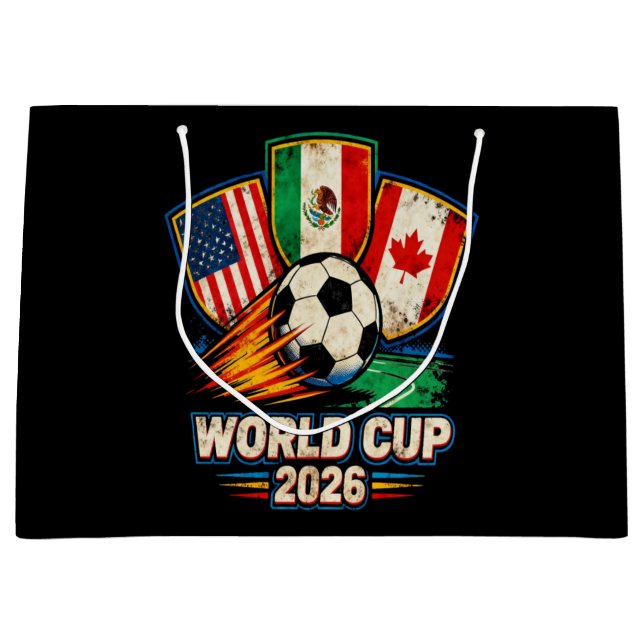 World Cup 2026 Large Gift Bag (Front)