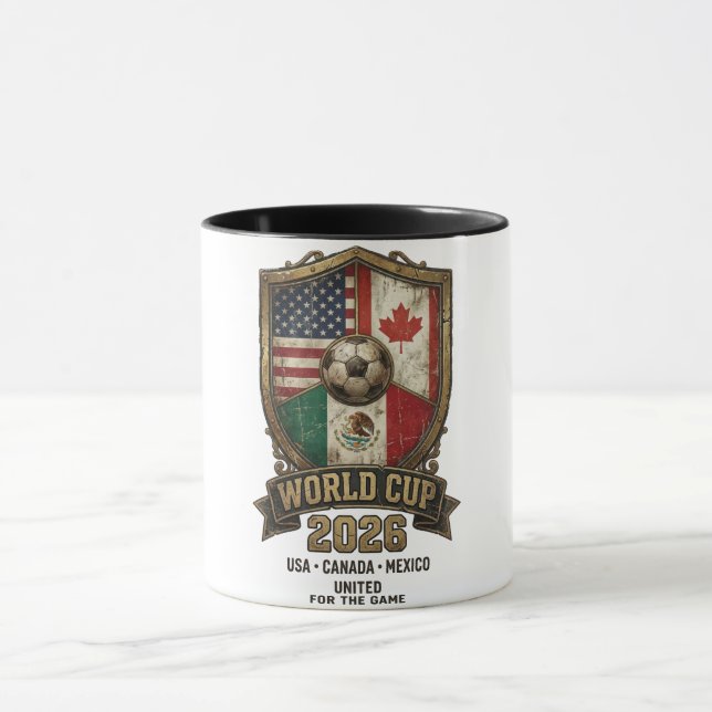 World Cup 2026 North America Three Nations Shield  (Center)
