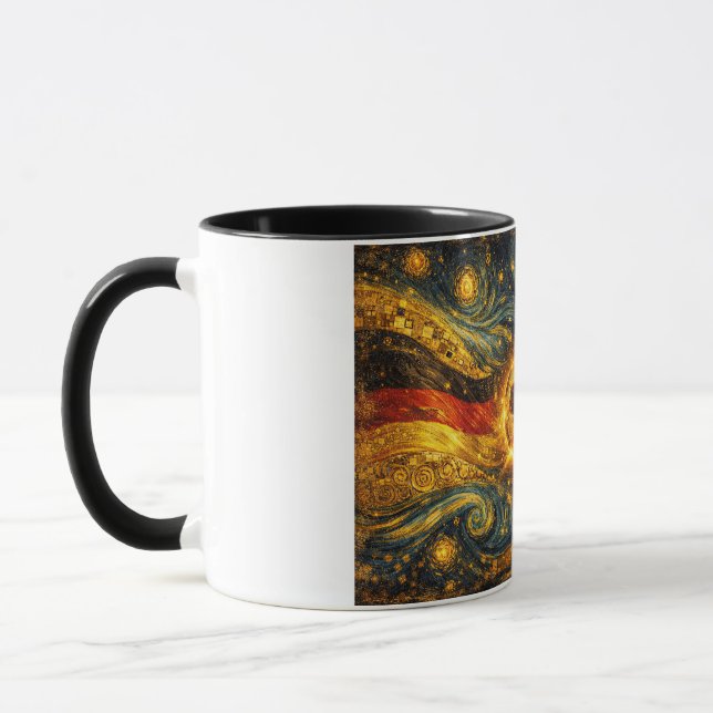 World Cup 2026 Starry Night Soccer Mug (Left)