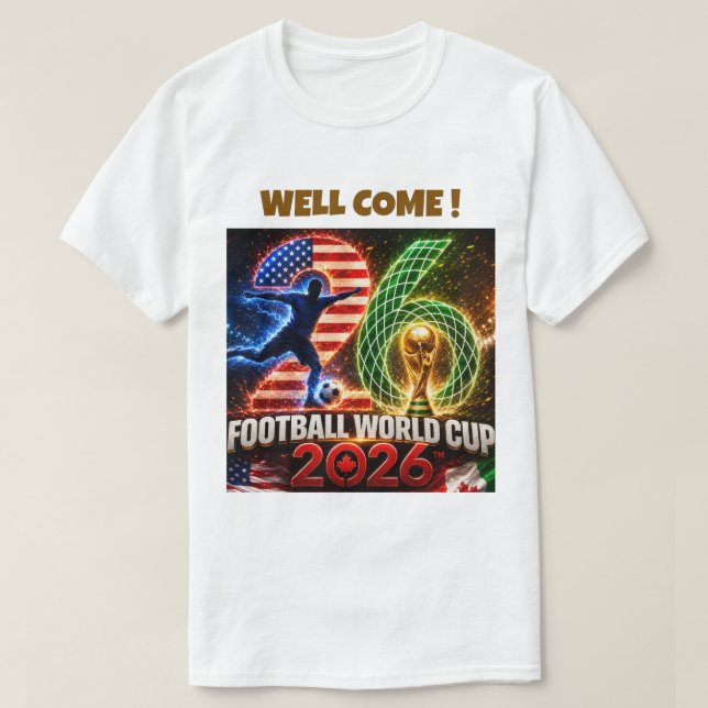 world cup 2026 T-Shirt (Design Front)
