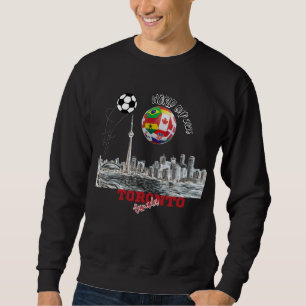 World Cup 2026 Toronto Skyline  Sweatshirt