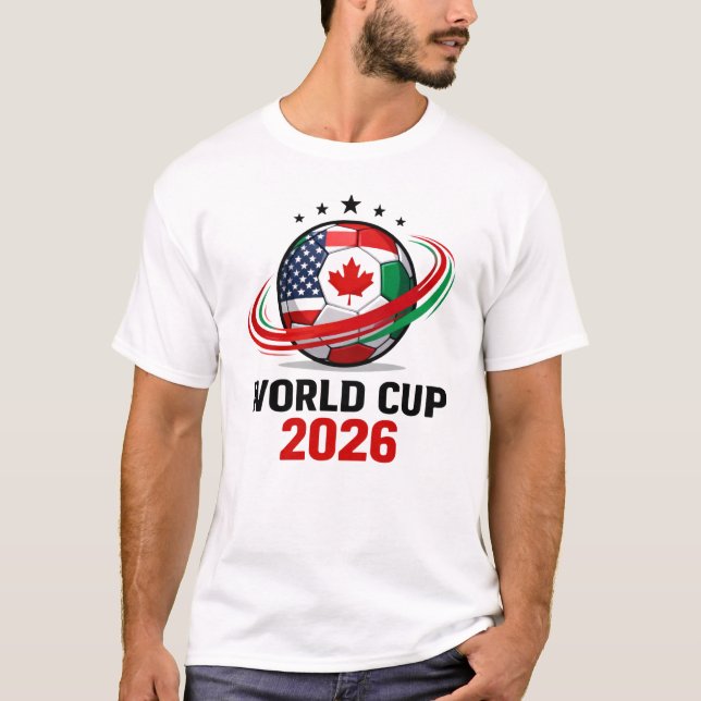 World Cup Soccer 2026  T-Shirt (Front)