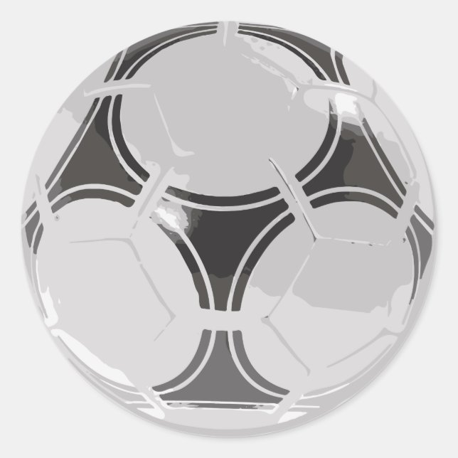 World Cup Soccer Ball 1982 Classic Round Sticker (Front)