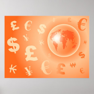 World Currency Poster