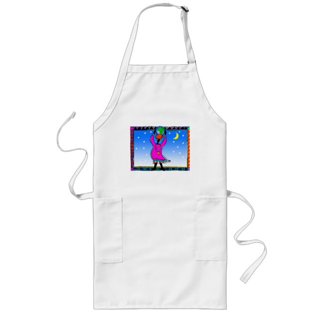 World Dance Long Apron (Front)