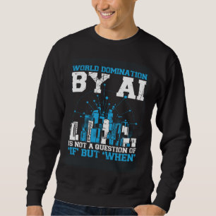 World Domination By Ai Is Not A Question Of If But Sweatshirt
