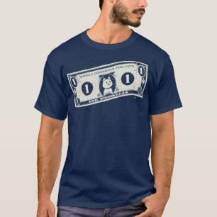 World Domination for Cats Cash Dollar Bill by Tobe T-Shirt