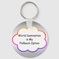 World Domination Keychain